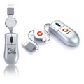 Portable Optical Mouse w/ USB Cord